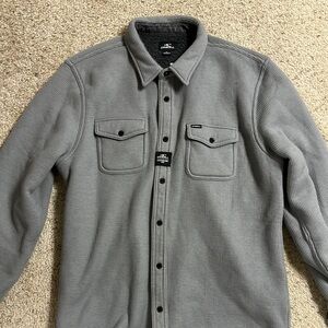 O'Neill Gray Lightweight Shirt Jacket